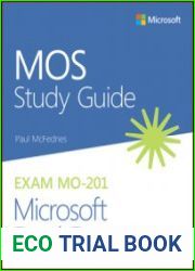 MOS Study Guide for Microsoft Excel Expert Exam MO-201