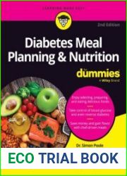 Diabetes Meal Planning & Nutrition For Dummies, 2nd Edition