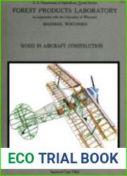 Wood in aircraft construction