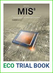 MIS Management Information System 8th Edition