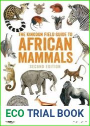 Kingdon Field Guide to African Mammals