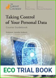 Taking Control of Your Personal Data