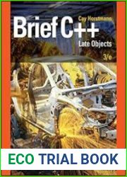 Brief C++ Late Objects, Third Edition