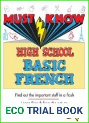 Must Know High School Basic French