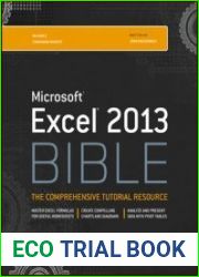 Excel 2013 Bible+examples