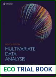 Multivariate Data Analysis, 8th edition