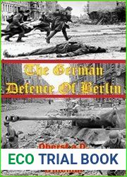 The German Defense Of Berlin