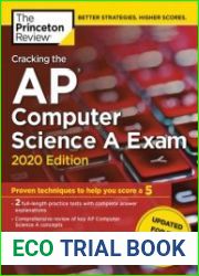Cracking the AP Computer Science a Exam, 2020 Edition Practice Tests & Prep for the NEW 2020 Exam