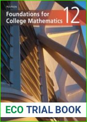 Pearson Foundations for College Mathematics 12