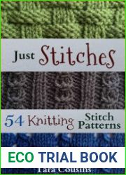 Just Stitches 54 Knitting Stitch Patterns