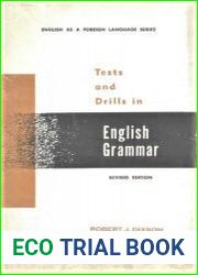 Tests and Drills in English Grammar