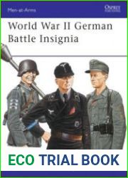 World War II German Battle Insignia (Osprey Men-at-Arms 365)