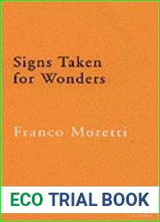 Signs Taken for Wonders Essays in the Sociology of Literary Forms