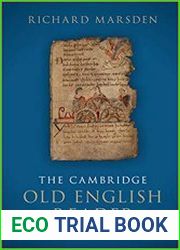 The Cambridge Old English Reader, 2nd Edition