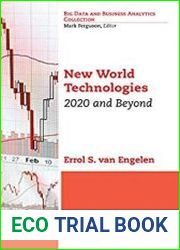 New World Technologies 2020 and Beyond