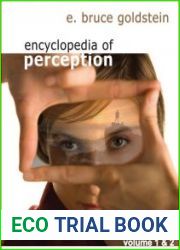 Encyclopedia Of Perception Volume 1, 2