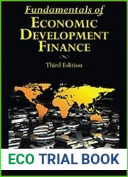 Fundamentals of Economic Development Finance, Third Edition