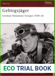 Gebirgsjager German Mountain Trooper 1939–45