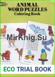 Animal Word Puzzles. Coloring book