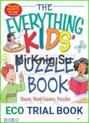 The Everything Kids Puzzle Book