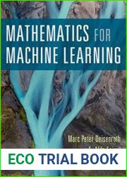 Mathematics for Machine Learning