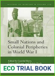 Small Nations and Colonial Peripheries in World War I (History of Warfare)