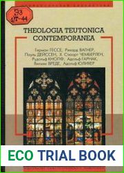 Theologia teutonica contemporanea Германская мысль конца XIX - начала XX в. о религии, искусстве, философии