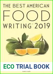The Best American Food Writing 2019