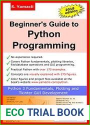 Beginner|s Guide to Python Programming Learn Python 3 Fundamentals, Plotting and Tkinter GUI Development Easily