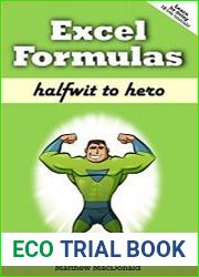 Excel Formulas Halfwit to Hero
