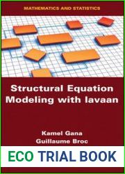 Structural Equation Modeling with Lavaan