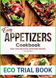 Easy Appetizers Cookbook Easy and Delicious Appetizer Recipes