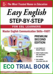 Easy English Step-by-Step for ESL Learners, Second Edition