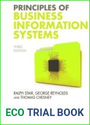Principles of Business Information Systems, Third Edition
