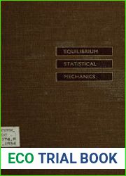 Equilibrium Statistical Mechanics