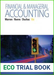 Financial & Managerial Accounting, 13th Edition