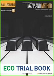 Hal Leonard Jazz Piano Method