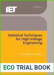 Statistical Techniques for High Voltage Engineering