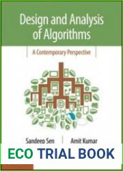 Design and Analysis of Algorithms A Contemporary Perspective