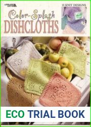 Color-Splash Dishcloths 15 Knit Designs