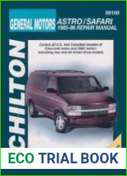 Chilton 1985-1996 Chevy Astro GMC Safari Repair Service Manual