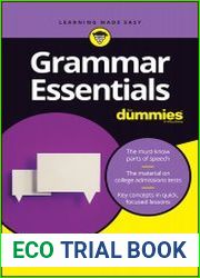 Grammar Essentials For Dummies (For Dummies (Language & Literature))