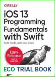 iOS 13 Programming Fundamentals with Swift (Early Release)