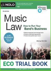 Music Law How to Run Your Band|s Business, 9th Edition