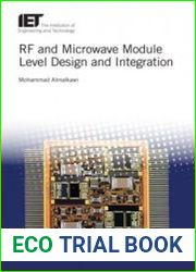 RF and Microwave Module Level Design and Integration (Materials, Circuits and Devices)