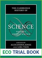 The Cambridge History of Science Volume 1, Ancient Science