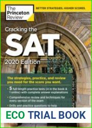 Cracking the SAT with 5 Practice Tests, 2020 Edition The Strategies, Practice, and Review You Need for the Score You Want