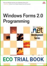 Windows Forms 2.0 programming