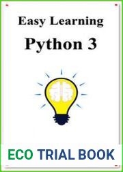 Easy Learning Python 3 Python for Beginner|s Guide