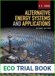 Alternative Energy Systems and Applications